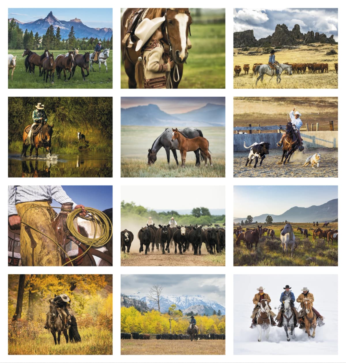 Visions of the West 16 Month Calendar
