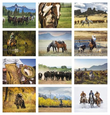 Visions of the West 16 Month Calendar