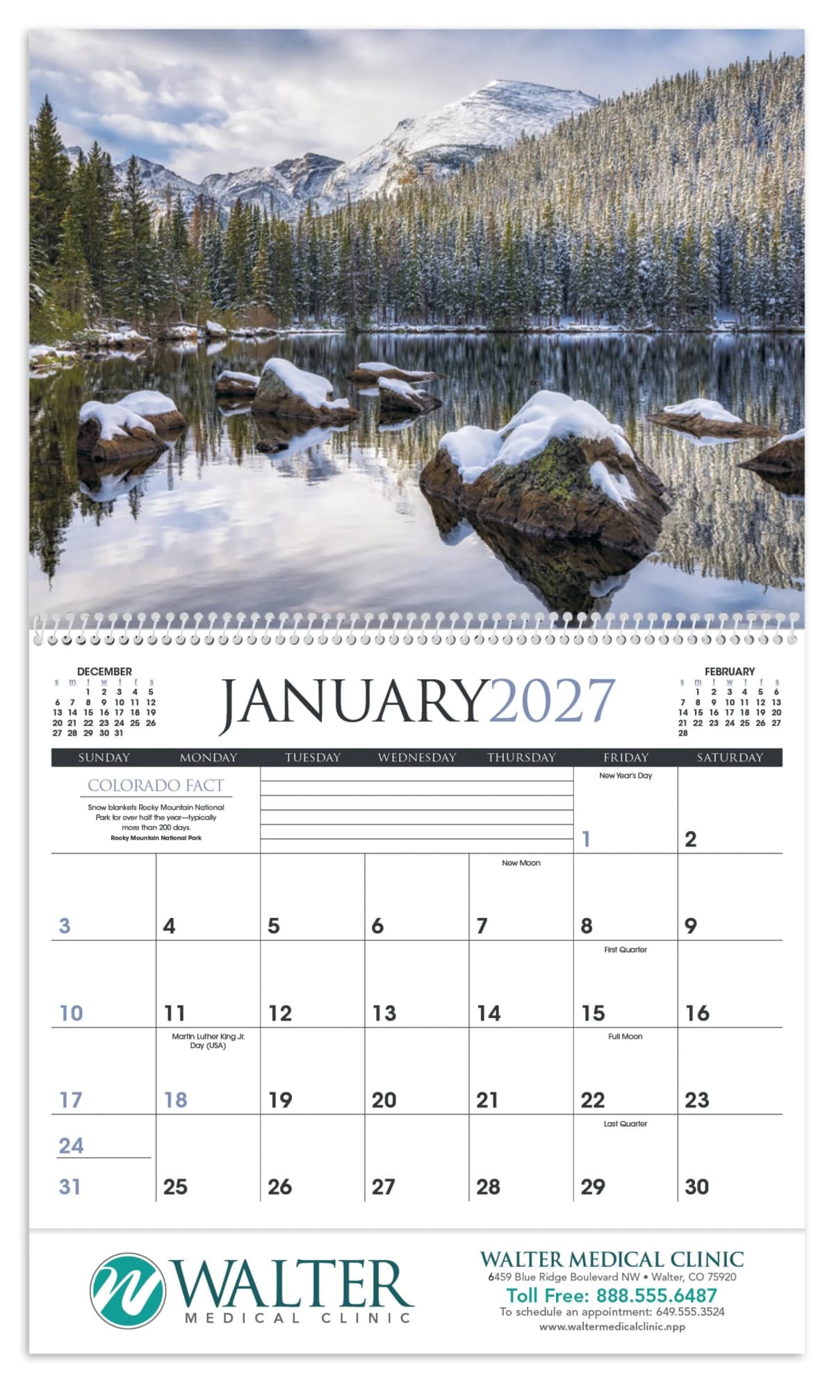 Colorado Calendar