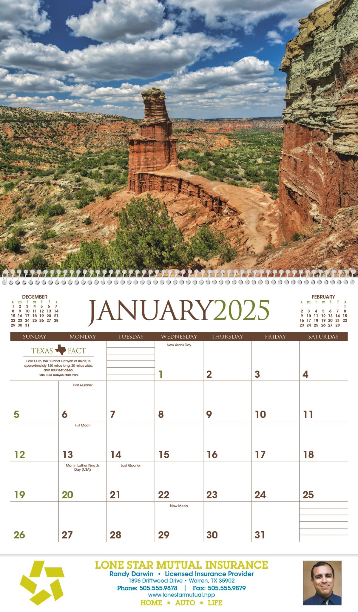 Texas Calendar