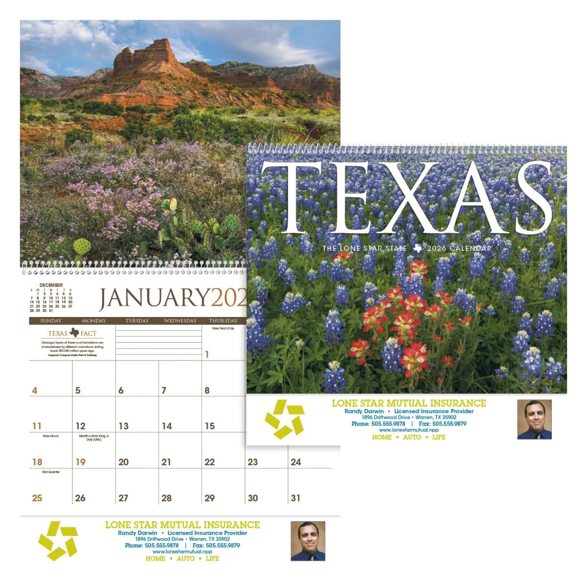 Texas Calendar