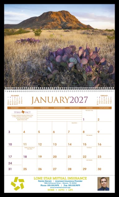 Texas Calendar