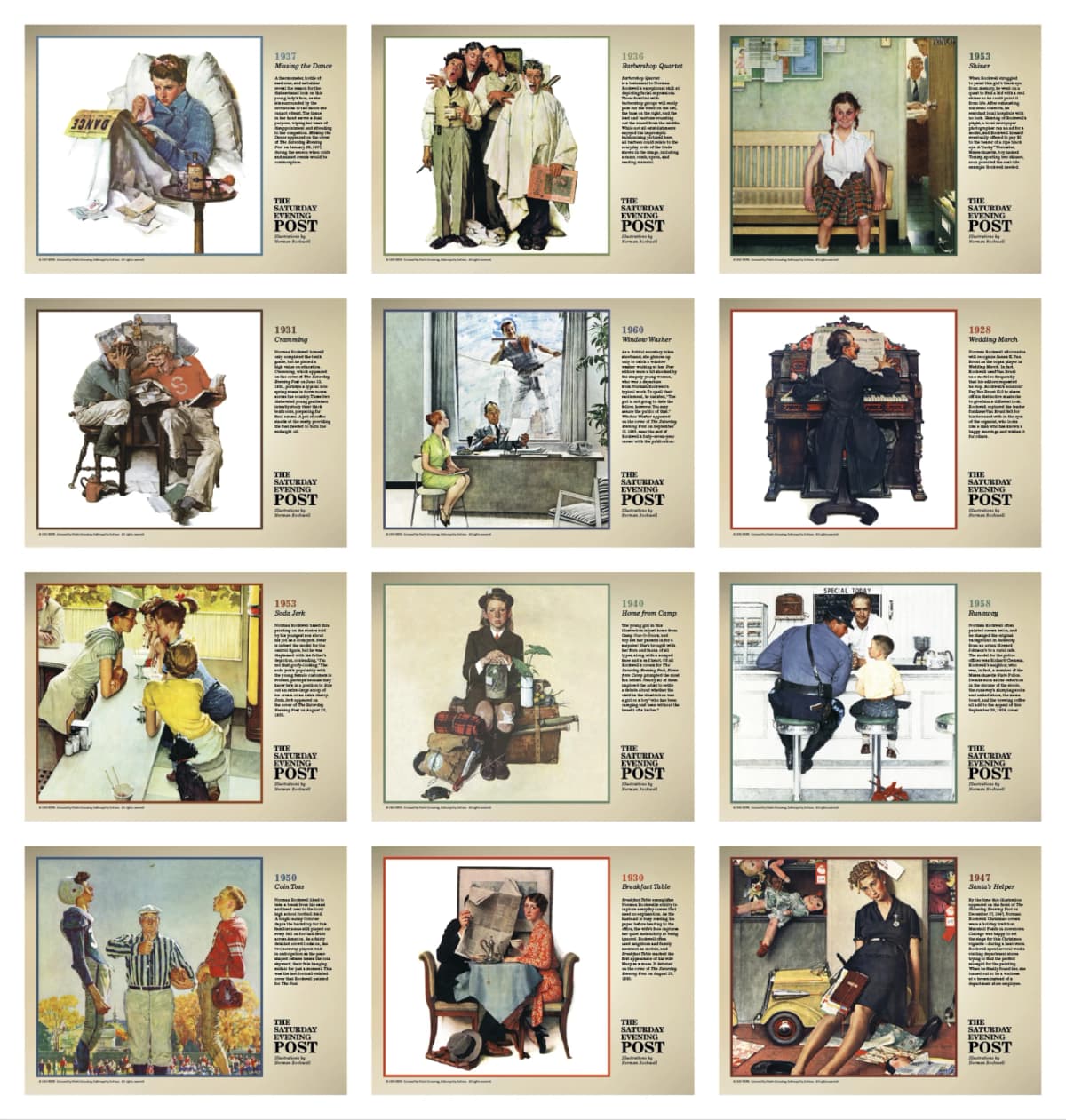 The Saturday Evening Post Calendar
