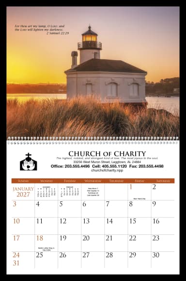 Bible Passages Calendar