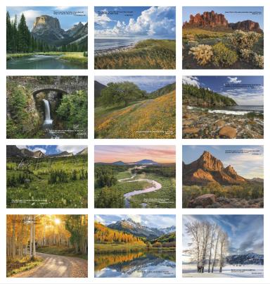 Catholic Scenic  Calendar