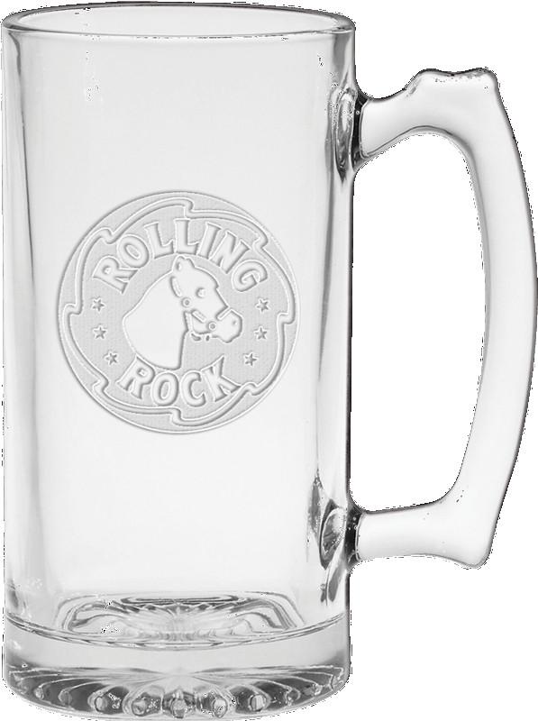 25 oz. Thumbprint Tankard - Deep Etched