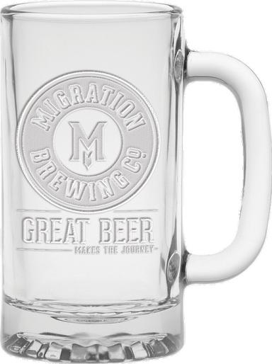 16 oz. Brewmaster Tankard - Deep Etched