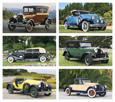 Antique Cars Calendar