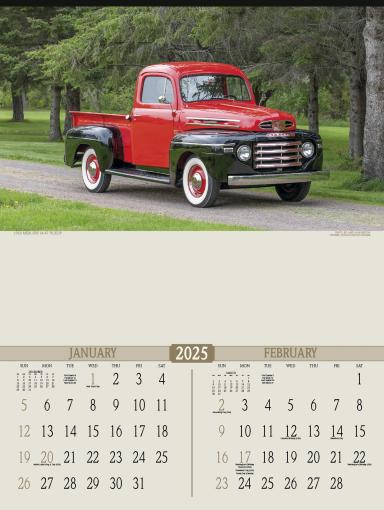 Antique Trucks Calendar