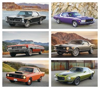 Muscle Cars Calendar