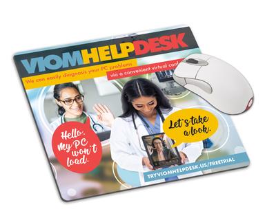 Rectangle Fabric Surface Mouse Pad (7-1/2"x8-1/2"x1/4")