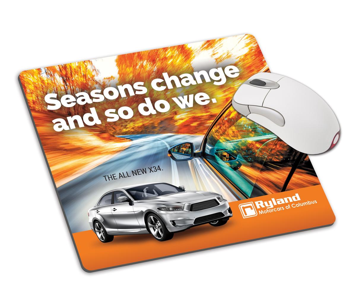 Rectangle Fabric Surface Mouse Pad (7-1/2"x8-1/2"x1/16")