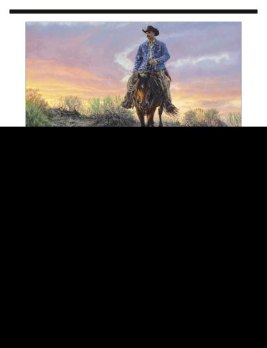 American West by Tim Cox Calendar, 2 Month View