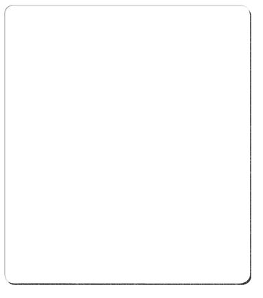 Rectangle Firm Surface Mouse Pad (7-1/2"x8-1/2"x1/16")