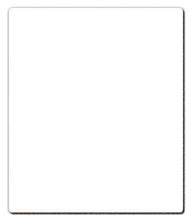 Rectangle Firm Surface Mouse Pad (8"x9-1/2"x1/8")