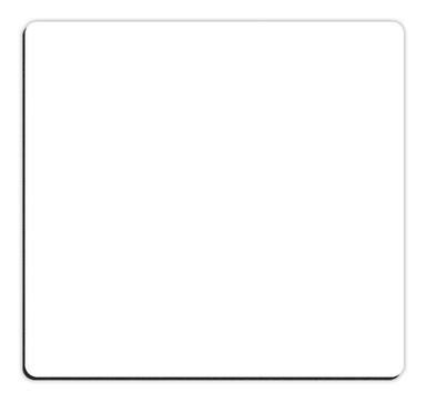 Rectangle Firm Surface Mouse Pad (7-1/2"x8"x1/16")