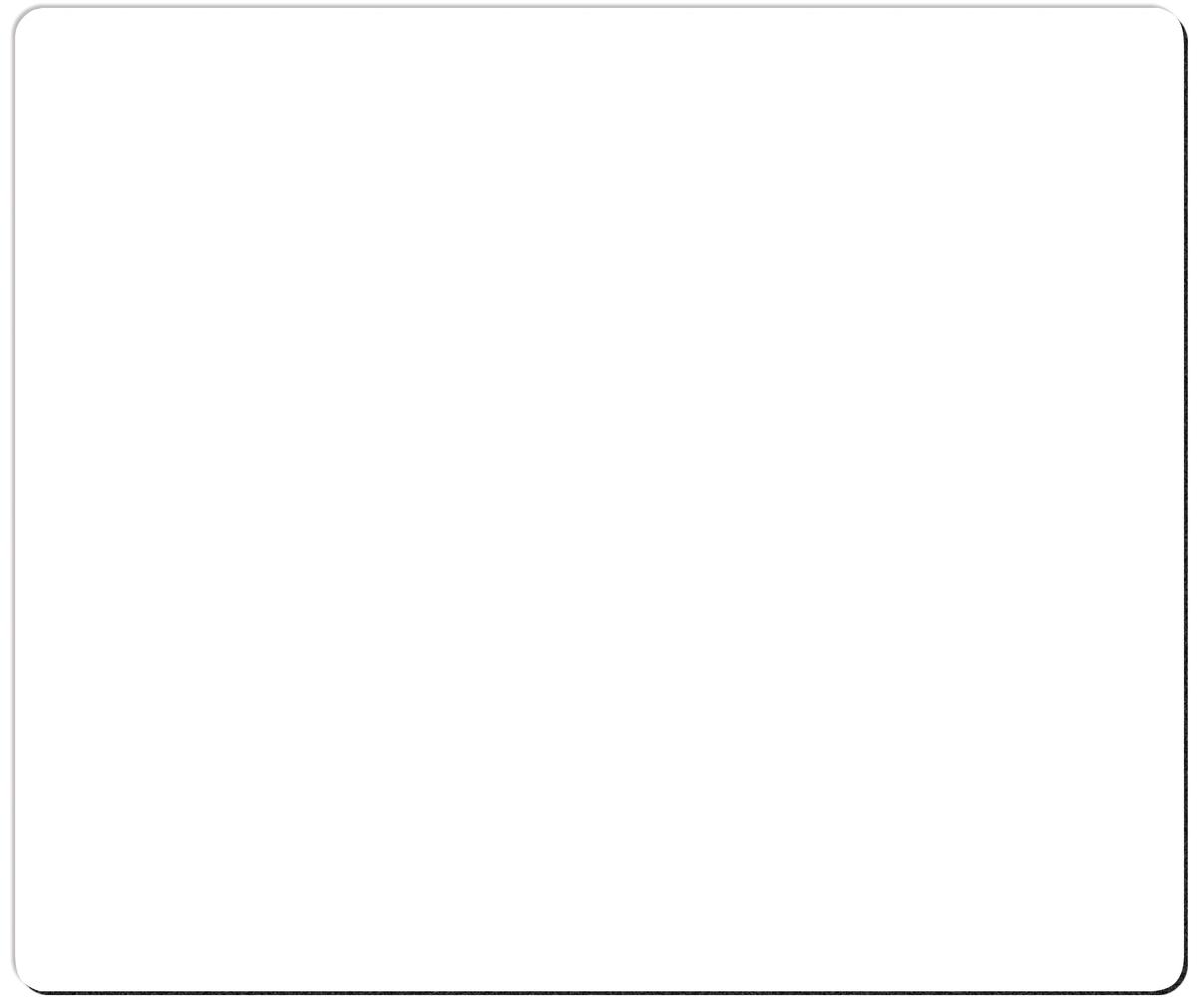 Rectangle Ultra Thin Firm Surface Mouse Pad (8"x9-1/2")