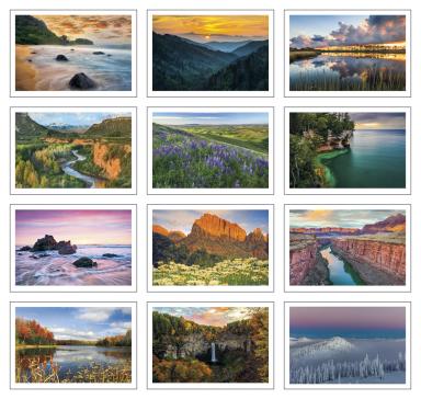 Beautiful America Pocket Calendar