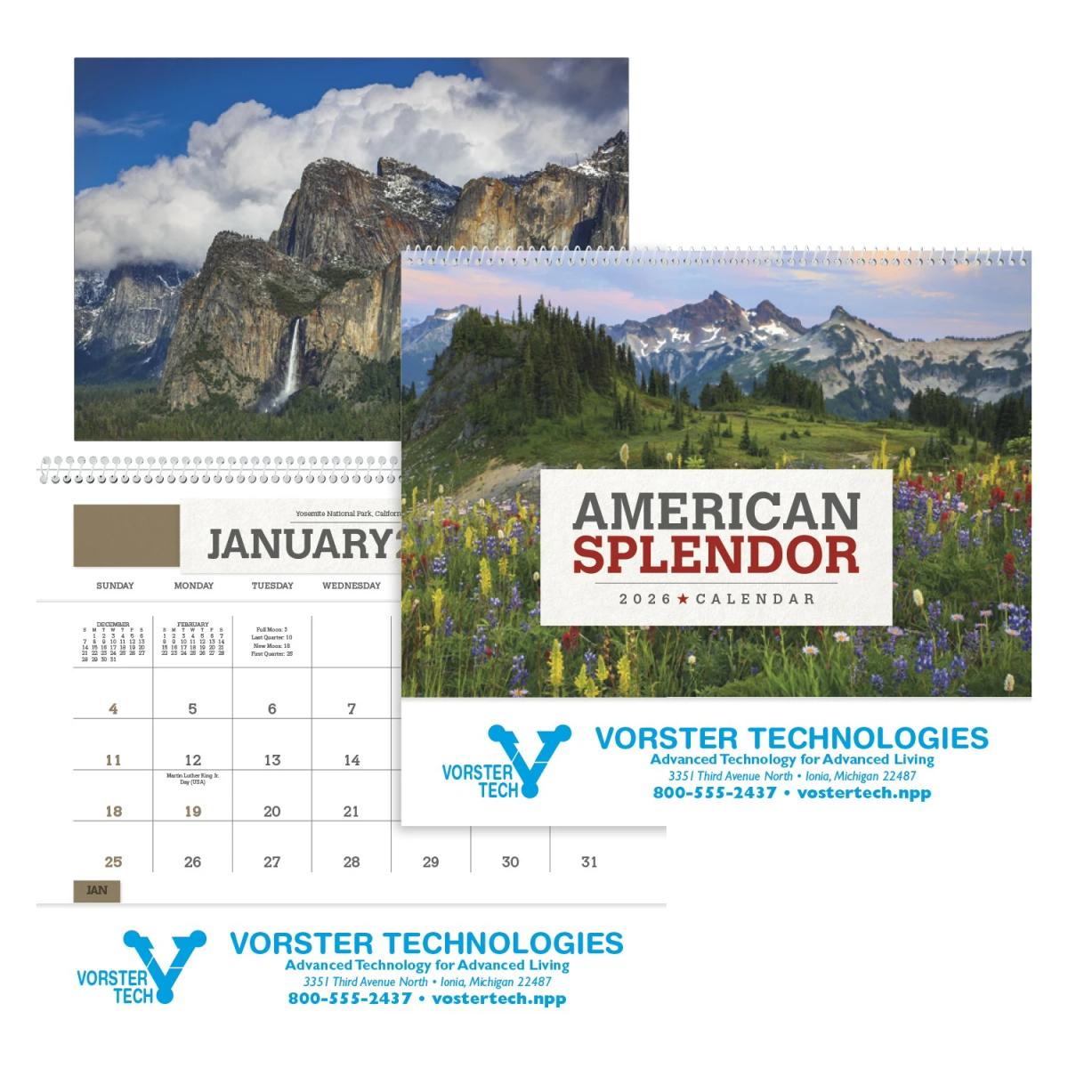 American Splendor Pocket Calendar