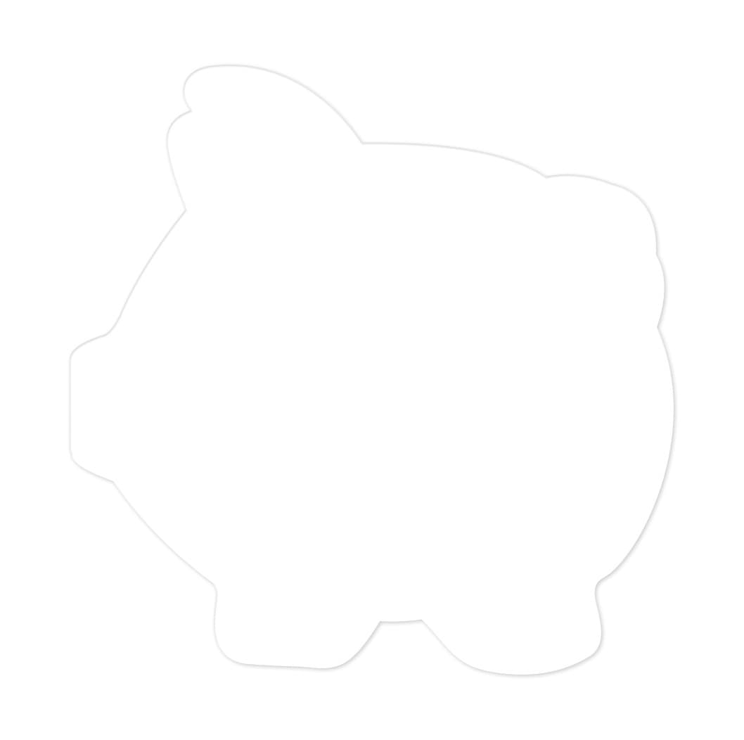 30 Mil Medium Stock Piggy Bank Magnet
