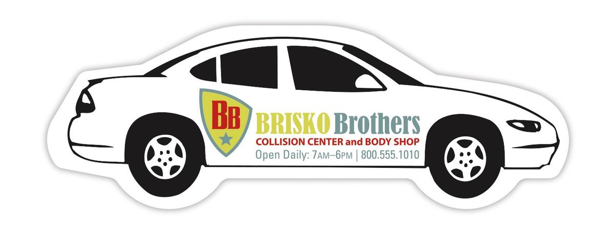 30 Mil Medium Stock Car Magnet