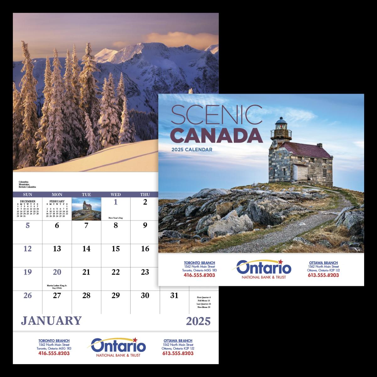 Canadian Scenic Calendar