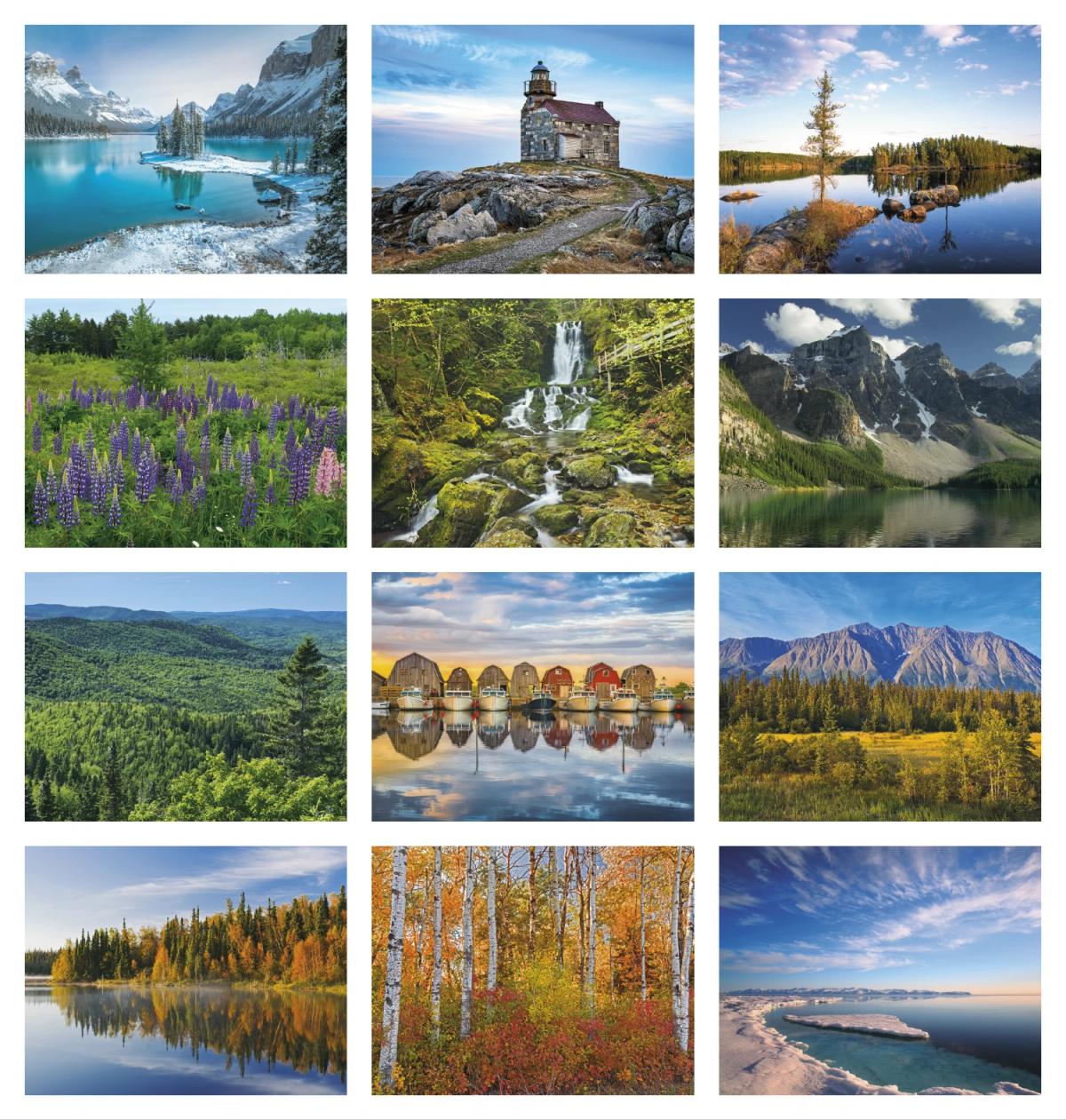 Canadian Scenic Calendar