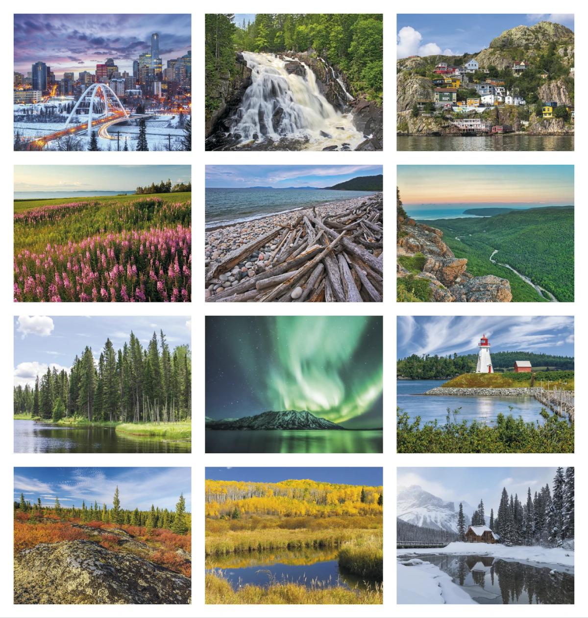 Canadian Scenic Calendar
