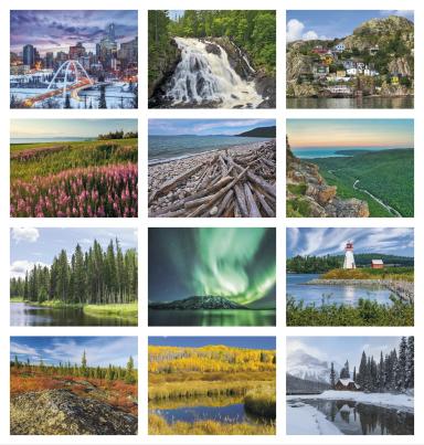 Canadian Scenic Calendar