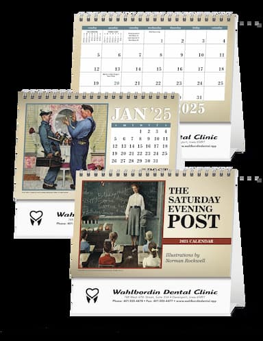 The Saturday Evening Post Large Desk Calendar