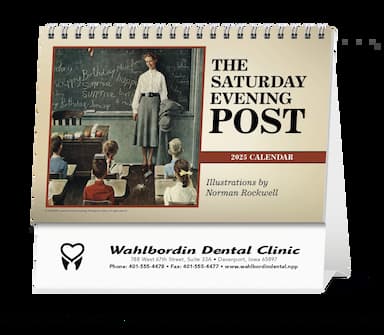 The Saturday Evening Post Large Desk Calendar