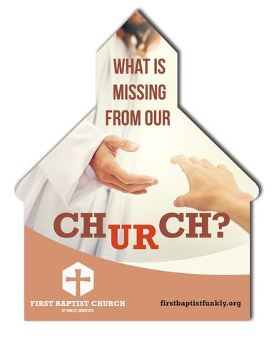 20 Mil Medium Stock Church Magnet