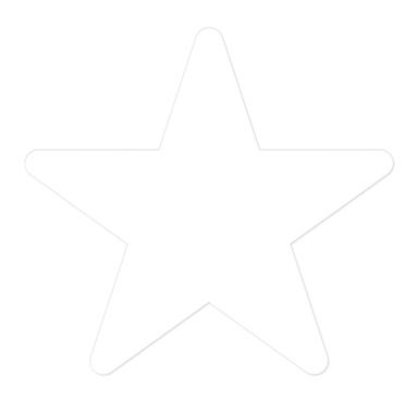 20 Mil Medium Stock Star Magnet