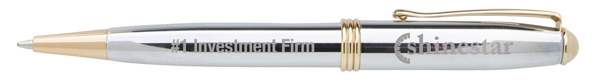 BIC® Worthington® Chrome Ballpoint Pen