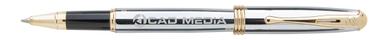 BIC Worthington Chrome Two-Piece Roller Ball Pen