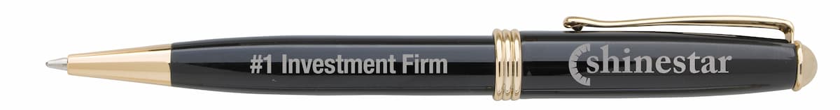 BIC Worthington Lacquer Two-Piece Roller Ball Pen