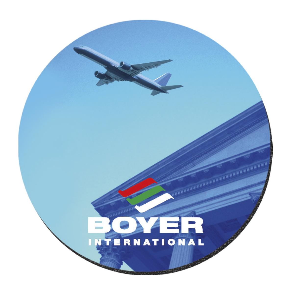 Round Fabric Surface Mouse Pad (8"x1/16")