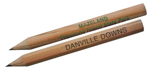 Natural Finish Golf Pencil