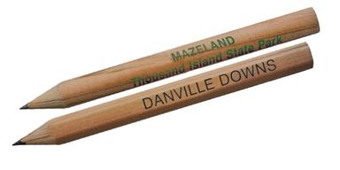 Natural Finish Golf Pencil