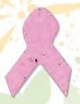 Awareness Ribbon Plant-A-Shape Bookmark