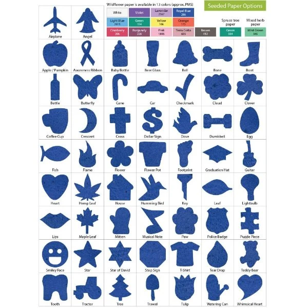 Butterfly Plant-A-Shape Bookmark