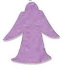 Angel Plant-A-Shape Bookmark