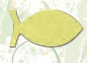 Fish Plant-A-Shape Bookmark