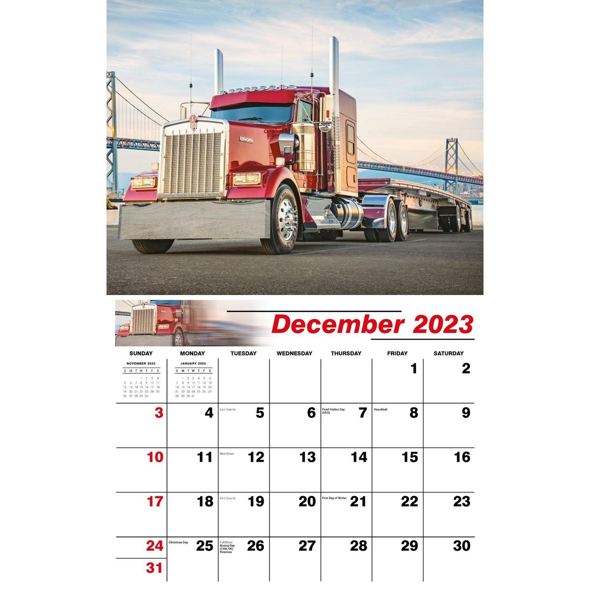 Galleria Wall Calendar 2023 Kings of the Road (LOW PRICE)
