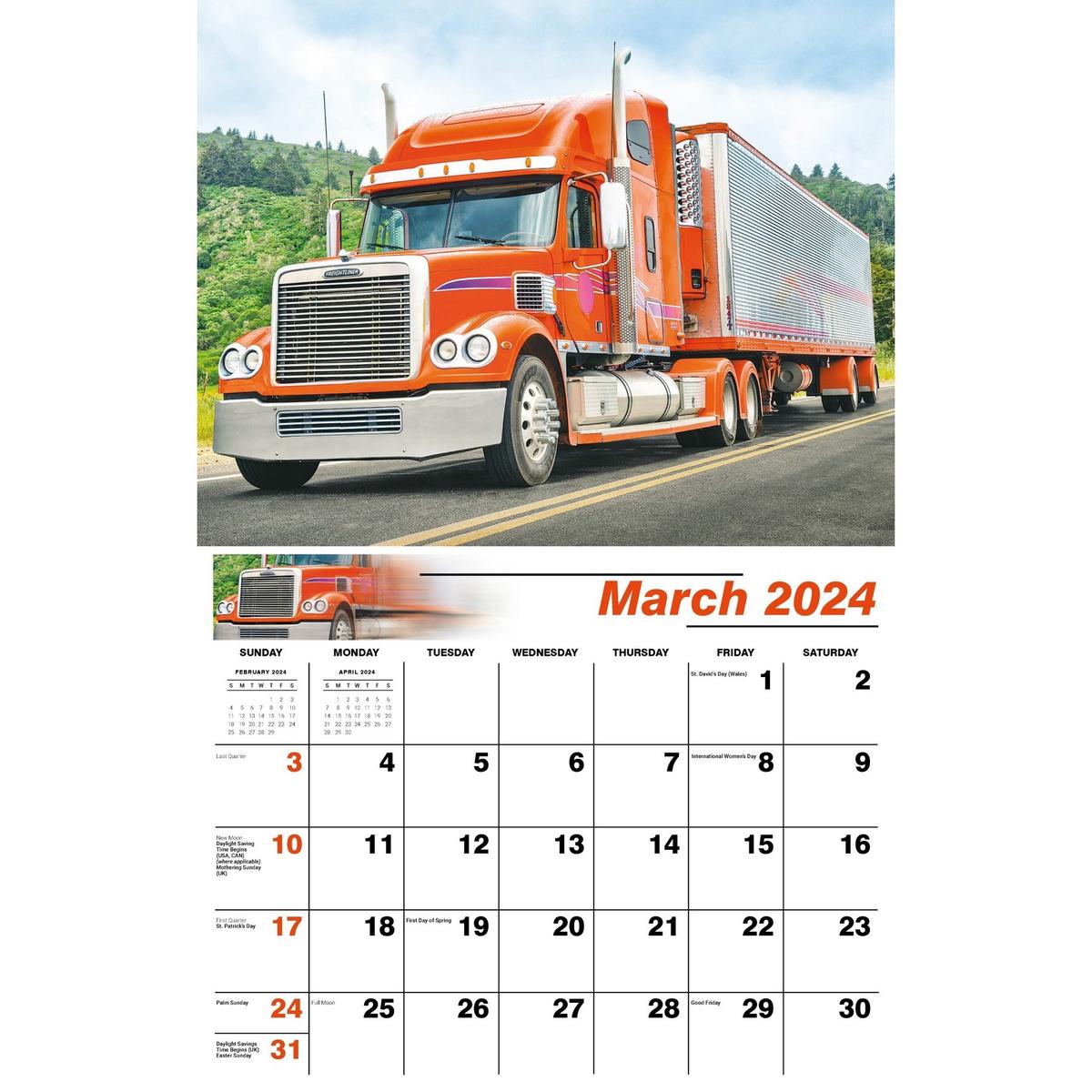 Galleria Wall Calendar 2023 Kings of the Road (LOW PRICE)