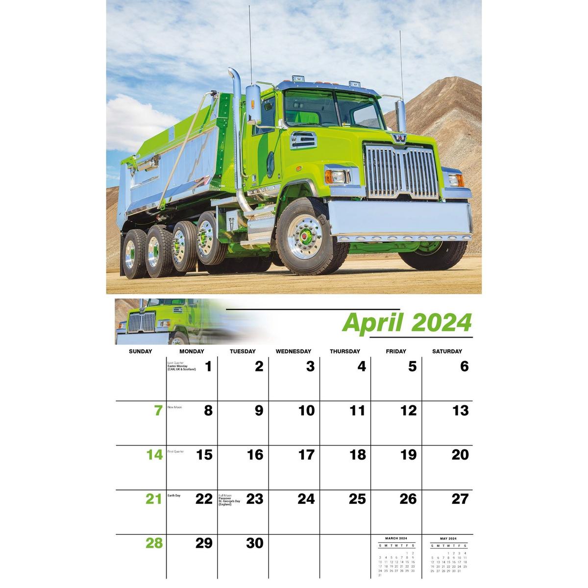 Galleria Wall Calendar 2023 Kings of the Road (LOW PRICE)