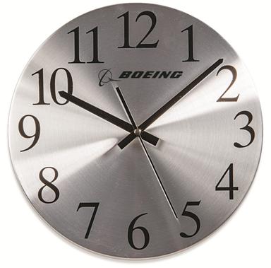 Metal Deluxe Wall Clock (12")
