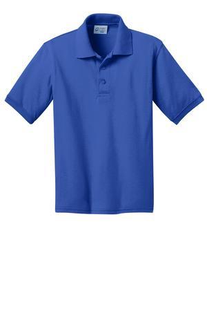 Port & Company ® Youth 5.5-Ounce Jersey Knit Polo