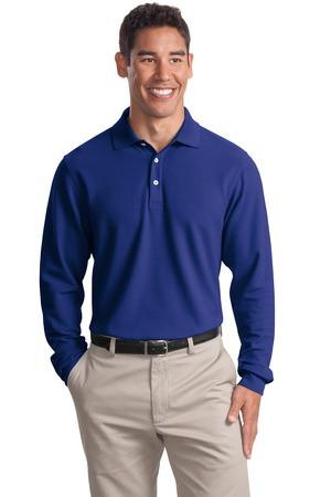 Port Authority ® Long Sleeve EZCotton Pique Polo