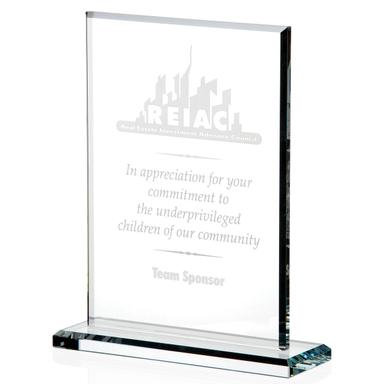 Vertical Gem Cut Award - Large